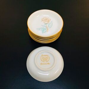 Easterling butter Pat dishes
